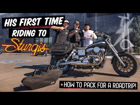 First Time Riding To Sturgis? Here's Everything We Take With Us! - Vlog 260