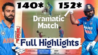 INDIA VS WEST INDIES ODI FINAL MATCH 2018 | IND VS WI MOST SHOCKING MATCH EVER | ROHIT KOHLI DHONI