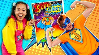 Ellie vs SuperJimmy DIY Costumes for Kids