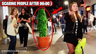 BUSHMAN PRANK: SCARING PEOPLE AFTER MIDNIGHT 00:00