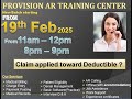 Claim applied toward Deductible ? AR Calling Training, medical billing, Call : 8309456545 link below