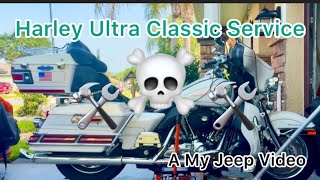 My Harley #421 Ultra Classic Service Oil Transmission Primary Chain Case