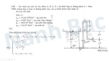 [Nanh Bạc] Chữa bài tập chương 4 Kỹ thuật thủy khí