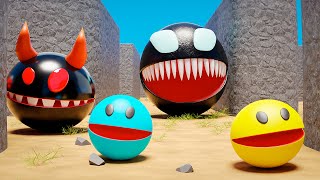 Pac man vs Venom Pacman | Pacman Adventures