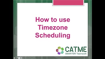 Timezone Scheduling for Student