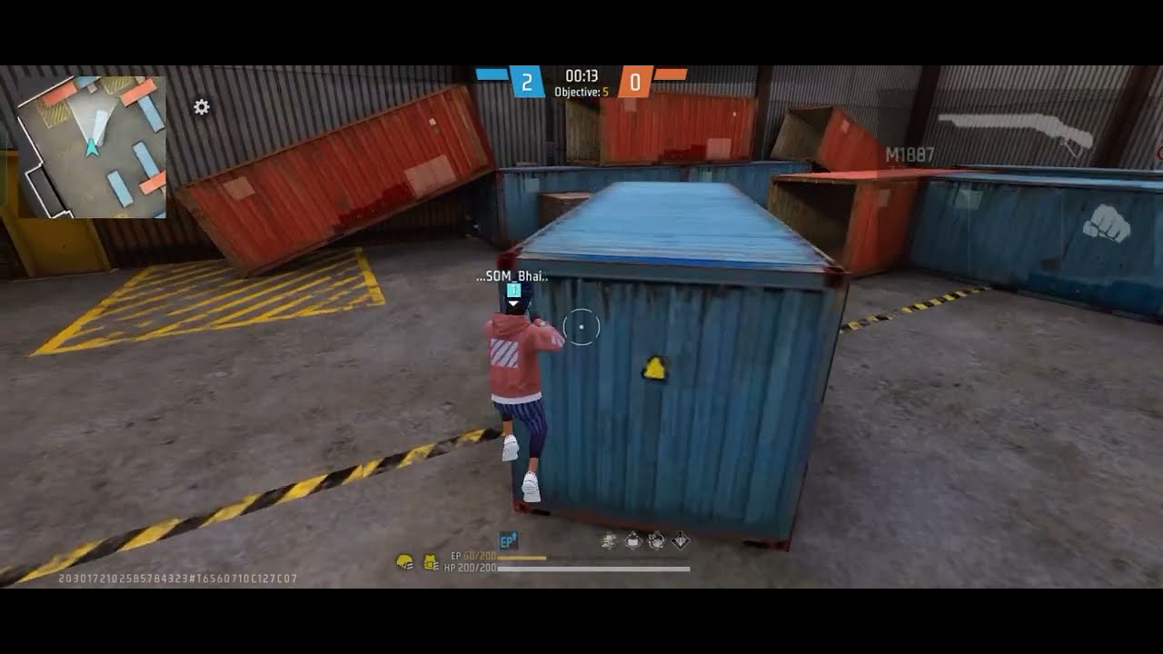 Free# 😱😱fire#long😱# loop#1vs1#😎😎video