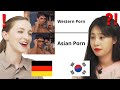 Korean and German React To Asian vs Western Meme!!