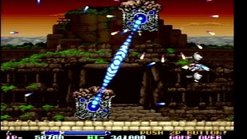 [R-TYPE LEO] Stage 4 Boss time out / vs "Zera & Twin Coil"