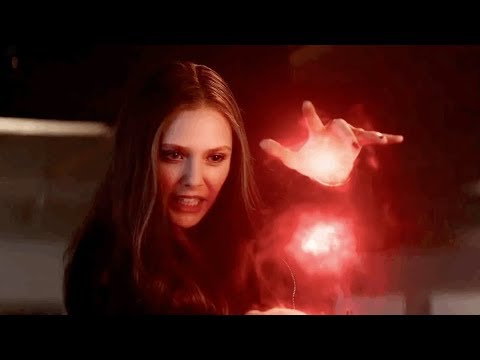 Scarlet Witch - All Scenes Powers #1 | The Avengers: Age of Ultron