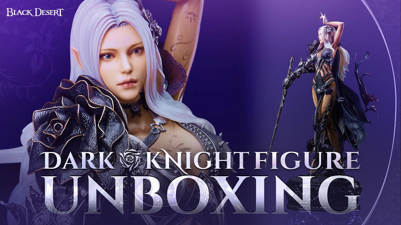 Unboxing the Dark Knight Figure, available 12/17 ???? | Black Desert