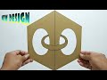 WALL PAINTING 3D RING | HOW TO MAKE OVAL SHAPE 3D WALL ART | SENI LUKISAN TEMBOK 3D