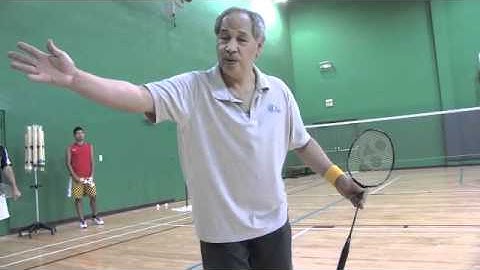 How To Do a Back Hand Drive - Badminton Tips