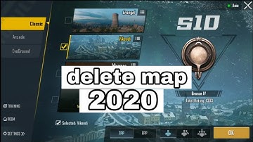How to Delete the Maps in PUBG Mobile||How to Delete Map in PUBG Mobile ios, How To Delete Downloade