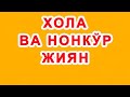 Hola va nonko'r jiyan | Хола ва нонкўр жиян