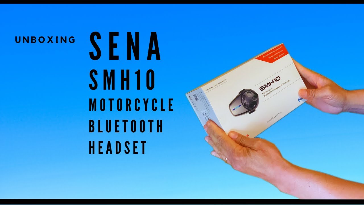 Sena SMH10 Bluetooth Headset and Intercom with Universal Mic Kit