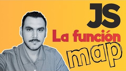 La función map de JavaScript