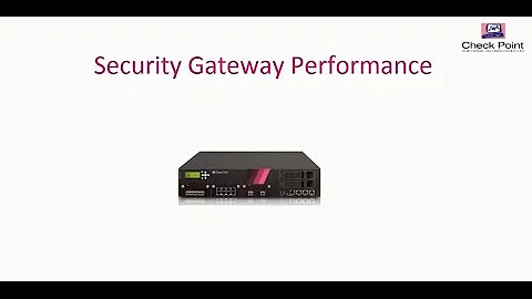 Security Gateway Performance Optimization - Part 1 - Introduction