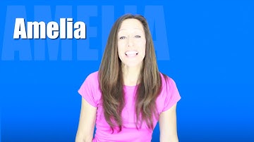 Learn to Spell AMELIA Toddler Song | Learn to Talk with Patty Shukla