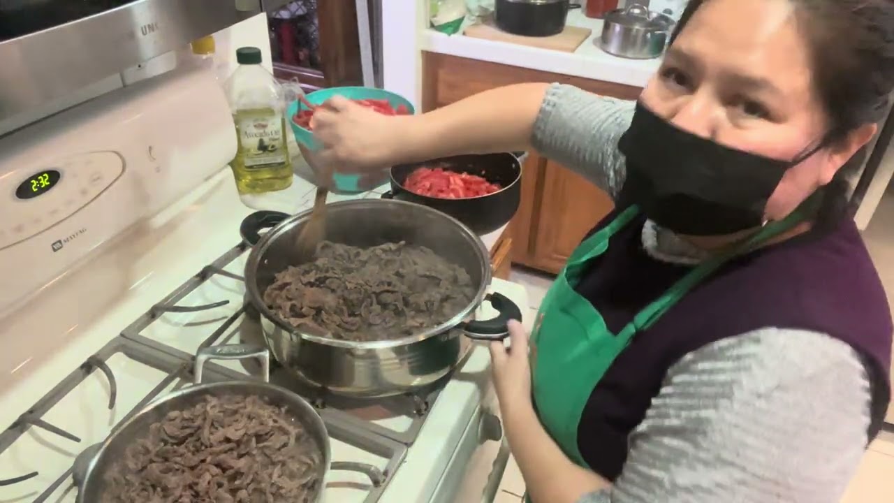 Carne de res a la Mexicana