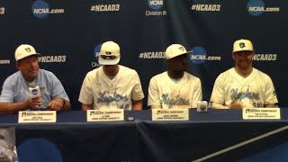 D-III World Series Game 3: Johns Hopkins postgame