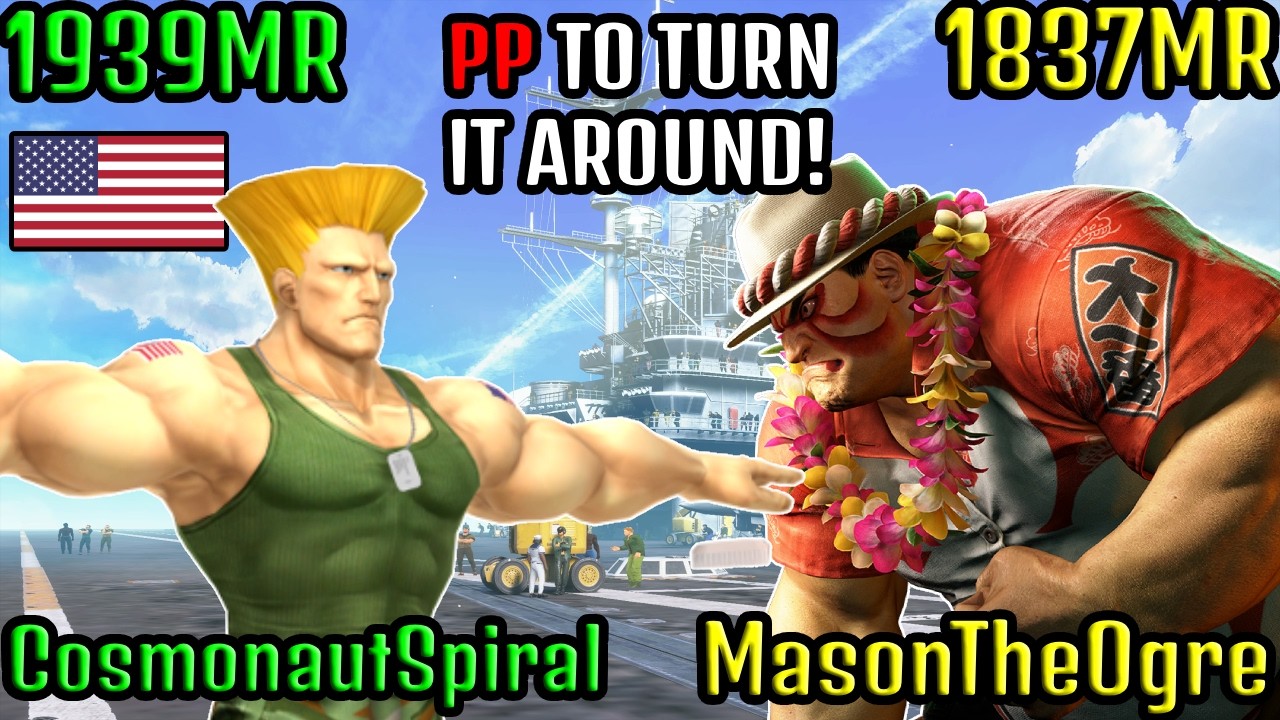 👑 STREET FIGHTER 6 ➥ CosmonautSpiral (GUILE ガイル) VS
