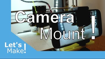 Anet A8 - Bed Camera Mount - Part 1