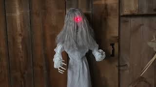Gemmy Pop-Up Creepy Girl