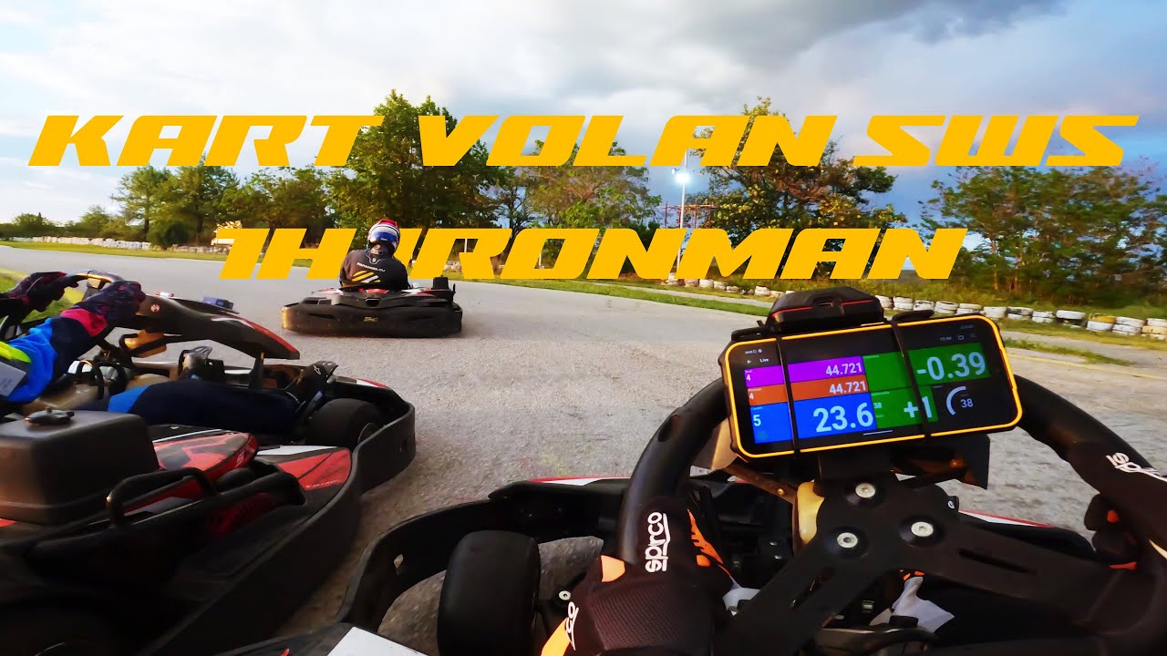 SWS Ironman 2025 | 1H Ironman Kart Volan | Race Start | Reverse Layout