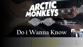 Artic Monkeys - Do I Wanna Know // Guitar cover with tabs tutorial