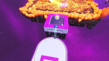 ASTRO BOT | Splashing Sprint Challenge Level Gameplay