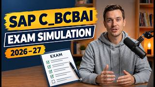 Pass SAP C_BCBAI Exam 2026 | SAP Business AI Role-Play Scenarios & Exam Simulation 2026 - 27