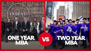 Famous One Year vs Two Year MBA Profile