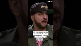 #RATheRuggedMan reallllllyyyyyy pissed off his label with his song with #TheNotoriousBIG 😂