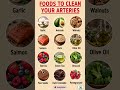 12 Foods That Clean Your Arteries Naturally | Heart Health Foods for Seniors