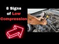 Low compression symptoms diagnosing engine cylinders