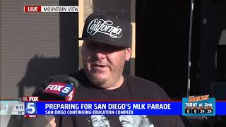 Fox-Sd Sdce Prepares Float For Mlk Parade