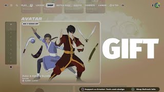 How to Gift Zuko & Katara Bundle | Fortnite OG Giveaway