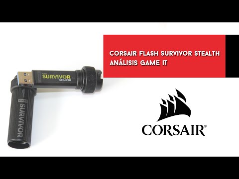 Corsair Flash Survivor Stealth 128Gb, review y unboxing