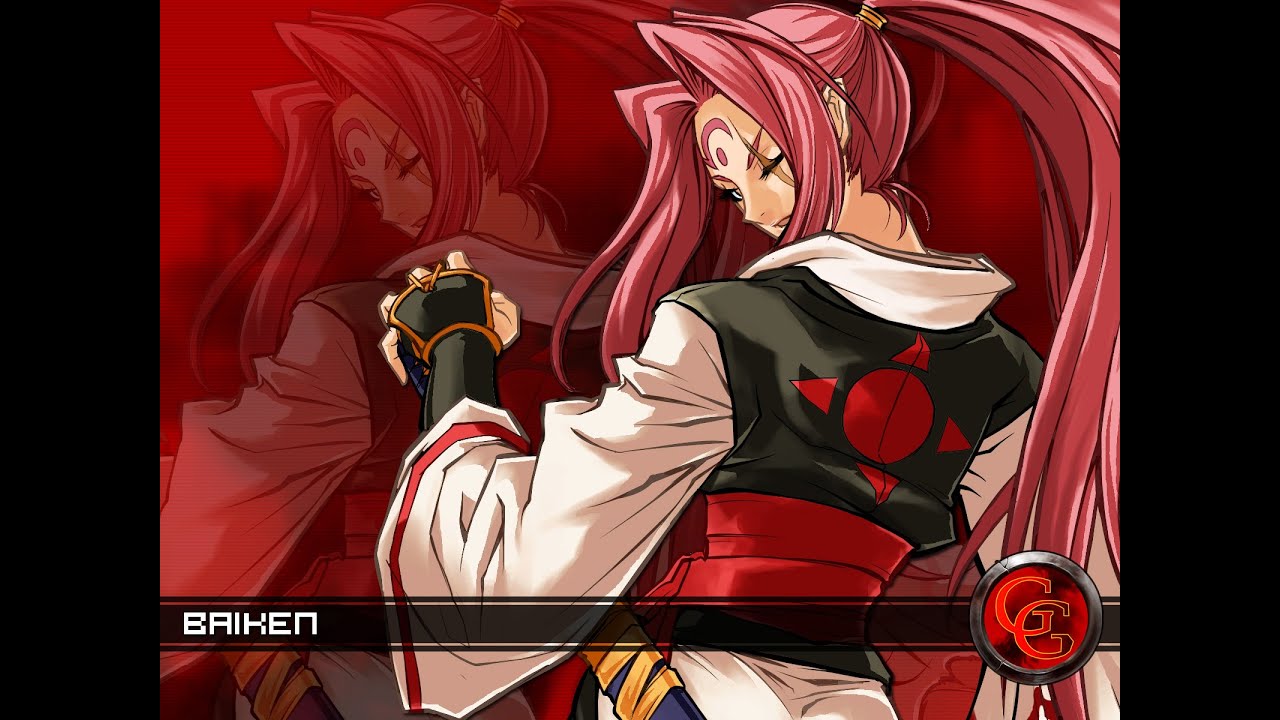 Guilty Gear Accent Core Plus Baiken path 1 (PS2 version) - YouTube