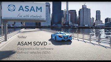 Fun with standards - Today: "ASAM SOVD - Diagnostics for software-defined vehicles (SDV)"