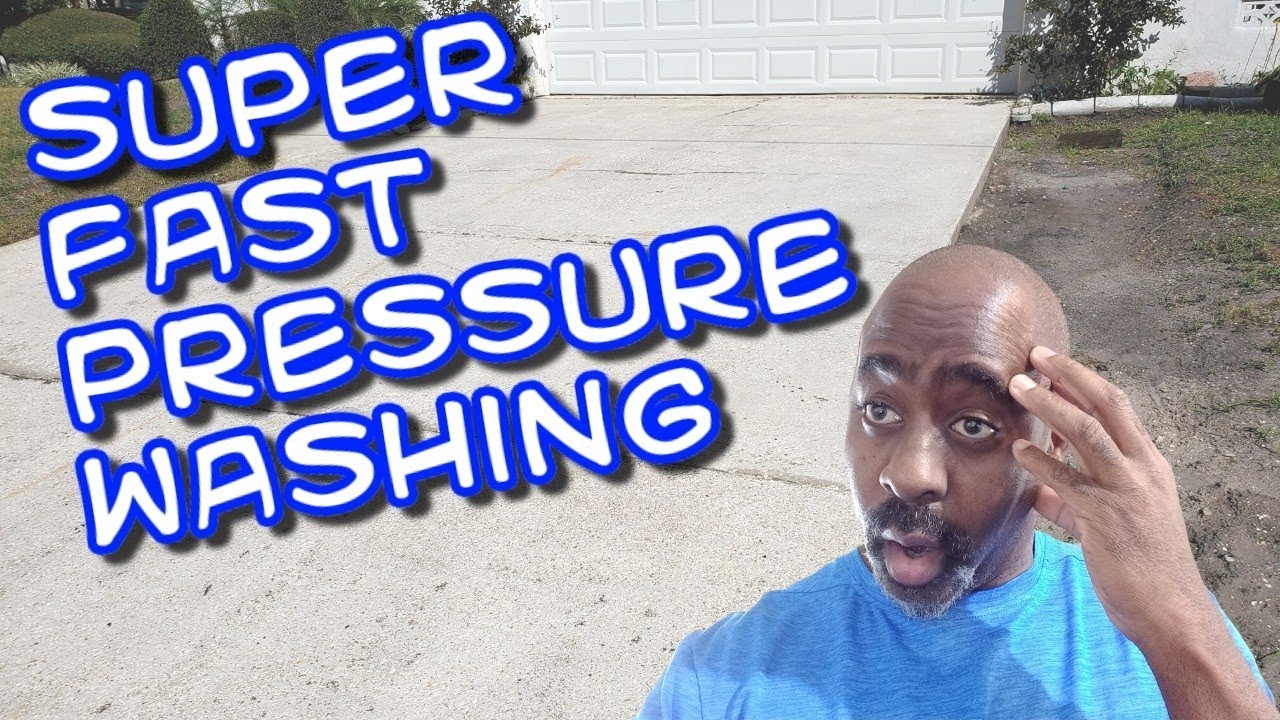 Fastest Pressure Washing job in Stockbridge Georgia - YouTube