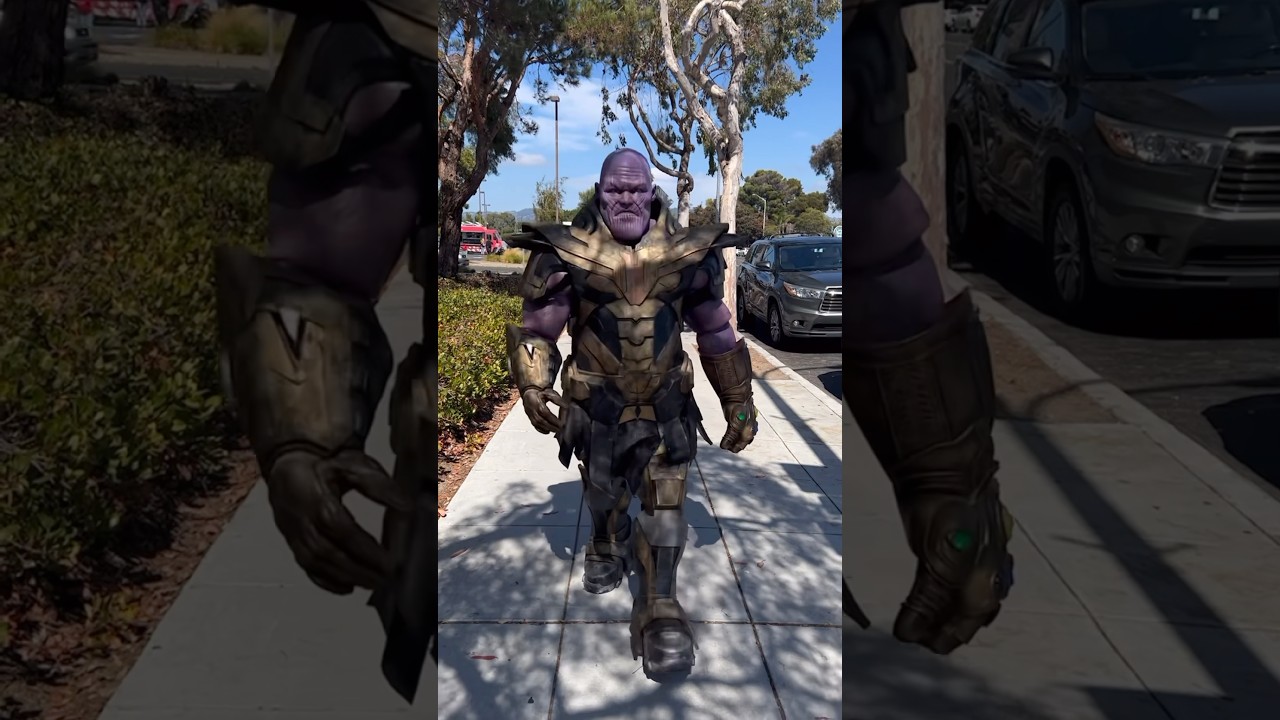 Thanos and his greatest Battle  #marvel #avengers #mcu #thanos #cosplay #cosplayer #costume