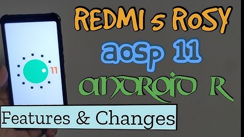 Redmi 5- AOSP | ANDROID 11 (R) | Custom Rom Install | AOSP R Full Review | Better Battery & Features