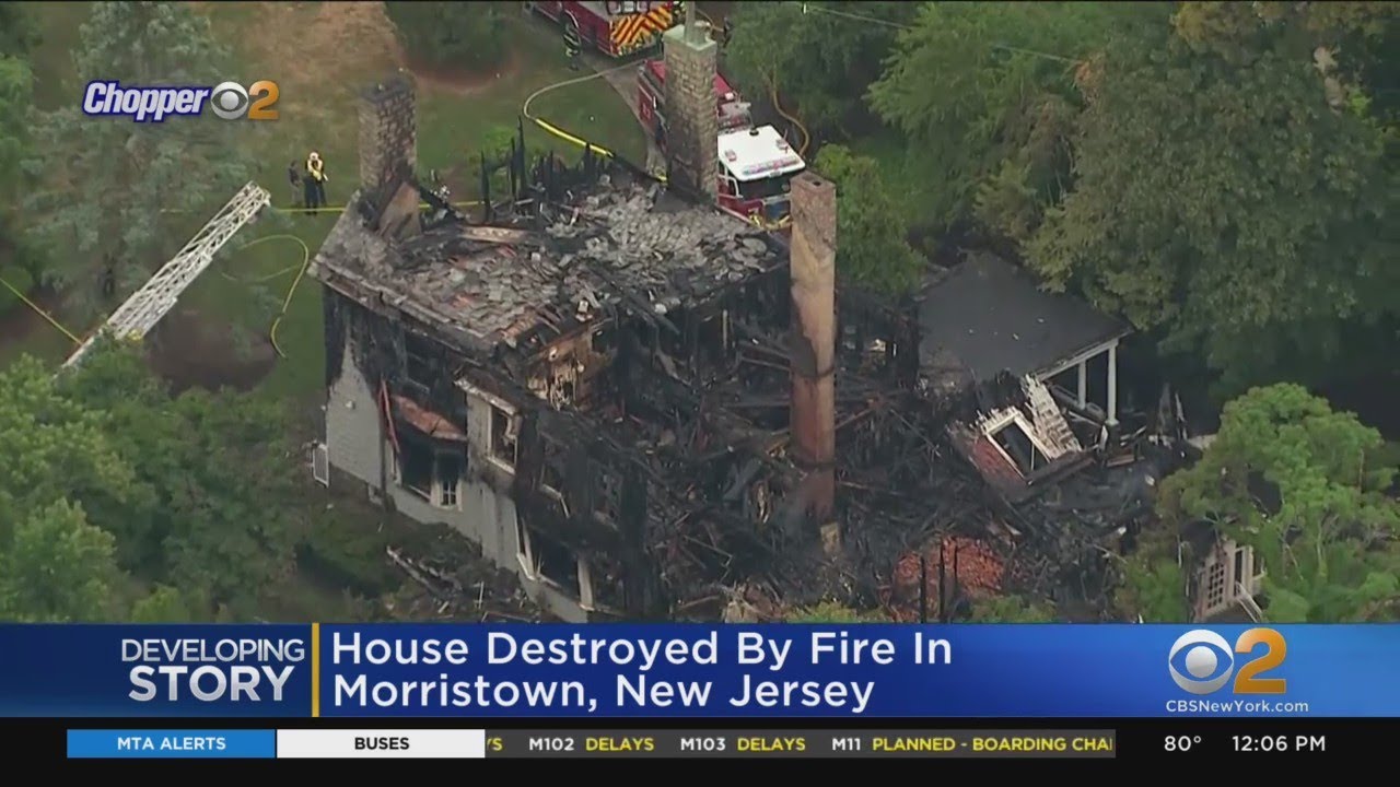 Home destroyed in Morristown fire YouTube