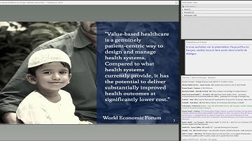 Value-based Healthcare by Design Webinar: February 15, 2019