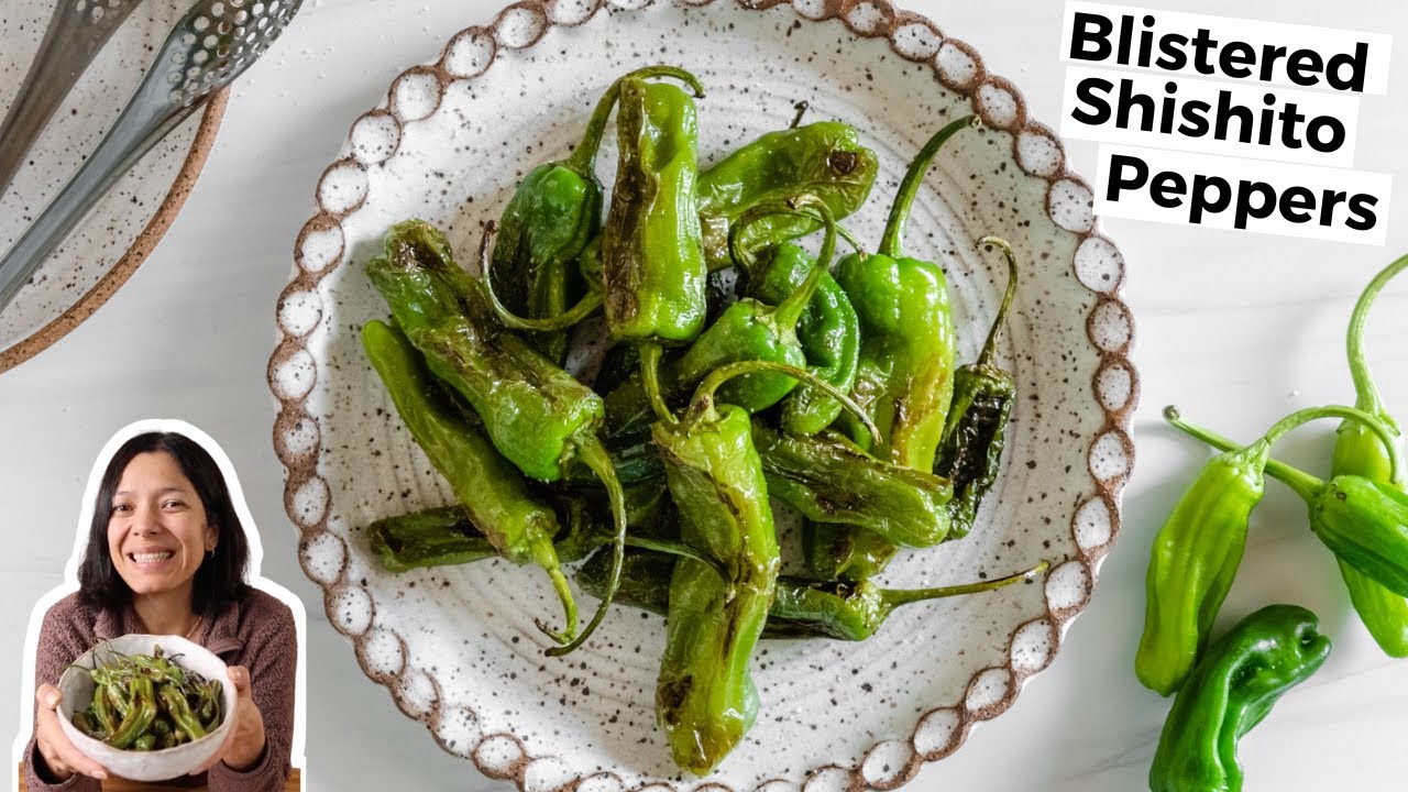 Blistered Shishito Peppers | Quick, Easy & Flavorful Appetizer 🌶️🔥