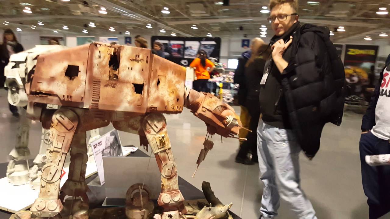 Pyrkon 2016. Wystawa modeli z Uniwersum Star Wars - YouTube