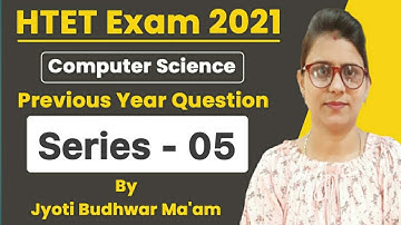 # 5 HTET PGT Computer Science 2021 | HTET PGT PYQ