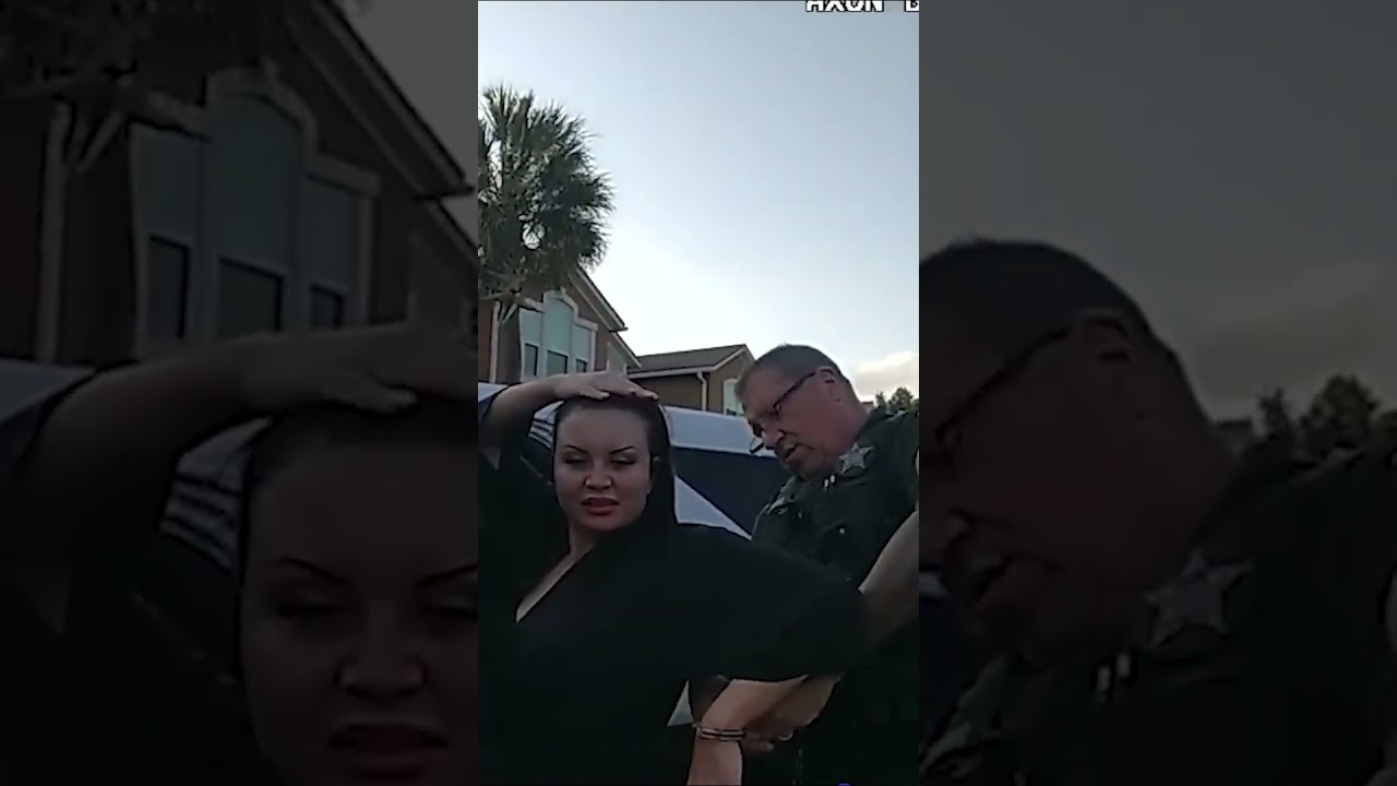 Drunk Woman Crashes Into Multiple Cars in Parking Lot | Police Bodycam Footage #PoliceBodycam