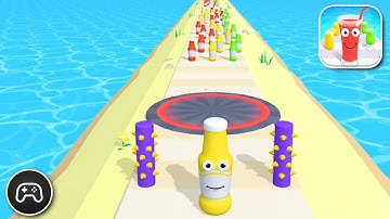 Juice Run - Gameplay Walkthrough Part 85 - Puzzle Game Levels 343-345 (iOS, Android)